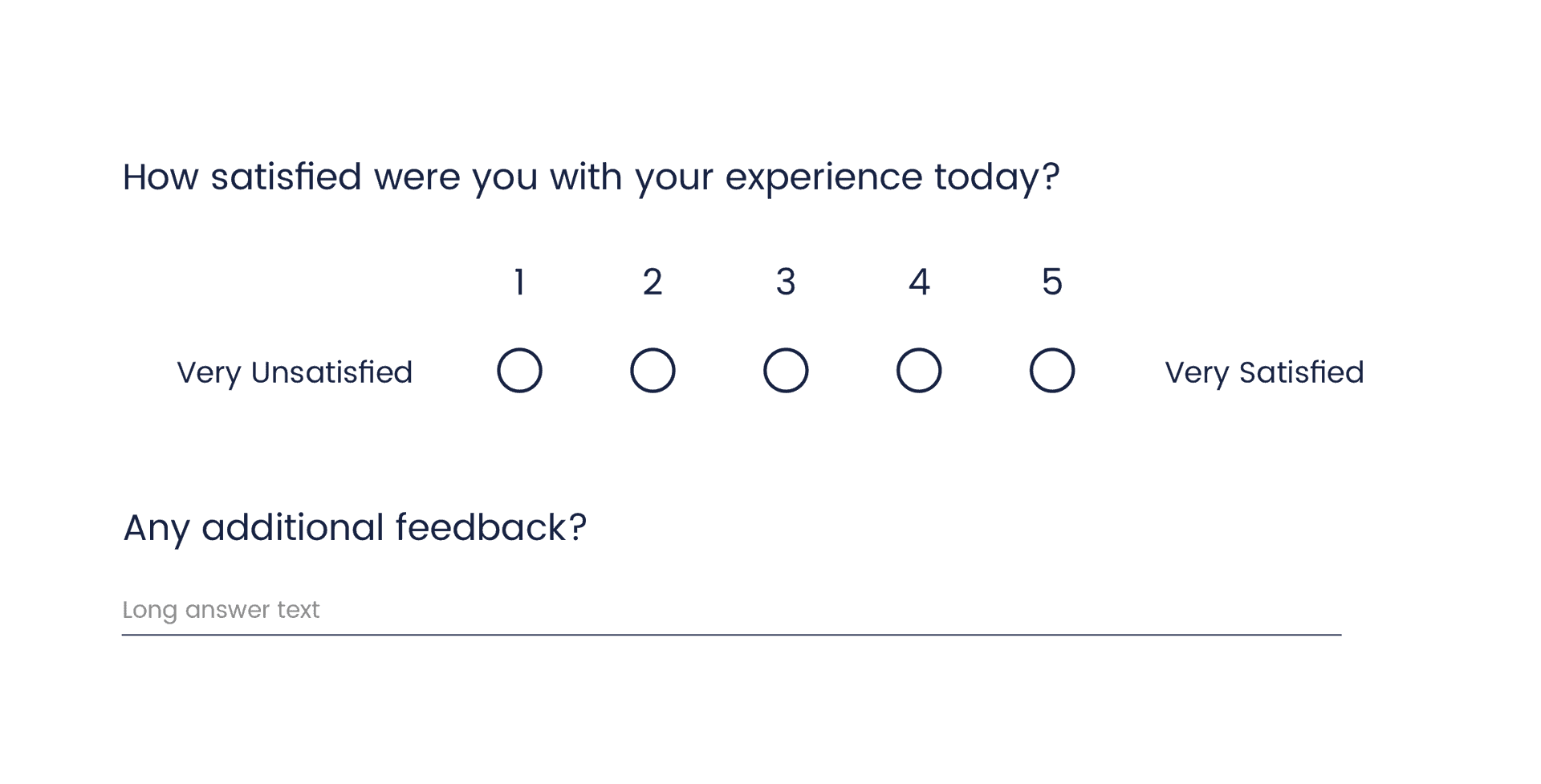 customer satisfaction CSAT survey template example