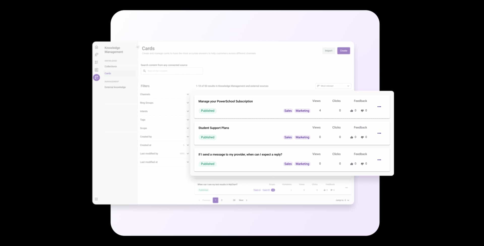 Knowledge Management Customer Story
