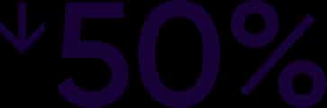50%