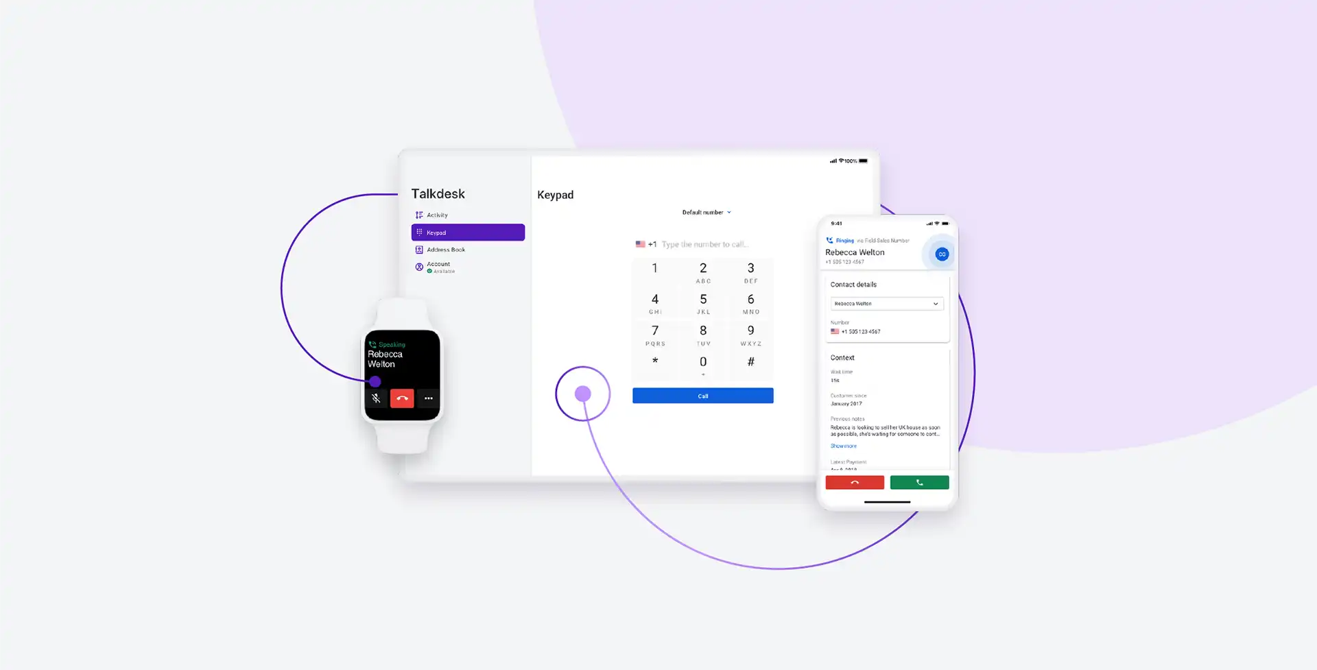 Talkdesk Conversation Mobile App